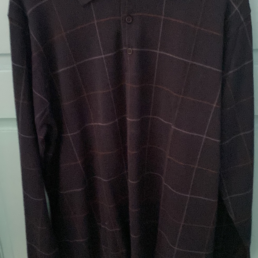 Faconnable 3 Button Front Collared Sweater. Size M - image 3